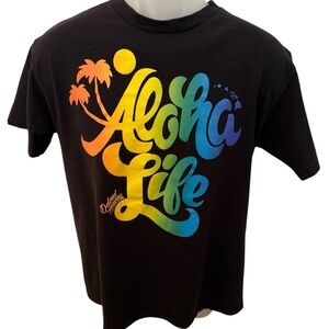 DEFEND HAWAII Aloha Life Tee Shirt Men M Medium